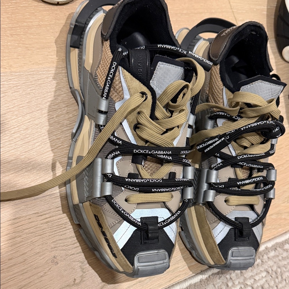 Dolce & Gabbana Multi-Color Chunky Sneakers